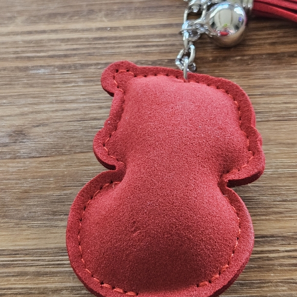 DIVAS LiMiTED Santa Key Holder - Red and Silver - Picture 4 of 4